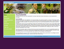Tablet Screenshot of my-haushaltshilfe.de